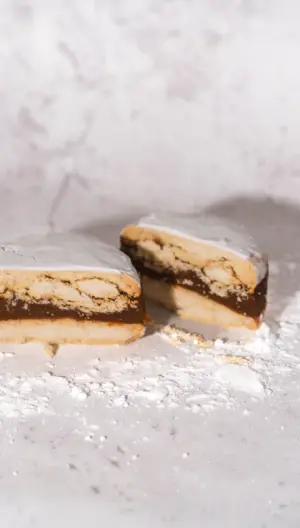Alfajor masa sablé