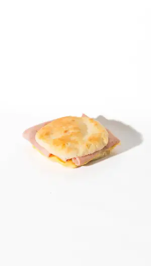 Árabe jamón y queso