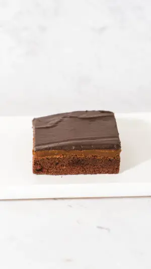 Cuadrado chocolate con dulce de leche