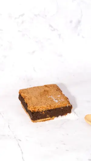 Cuadrado coco y dulce de leche