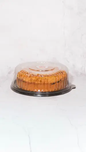 Torta crumble de manzanas sin lactosa