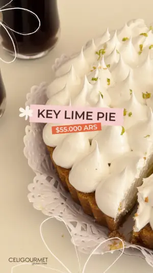 Torta key lime pie Dia de la madre
