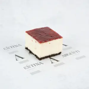 Porción Cheesecake de Frambuesa