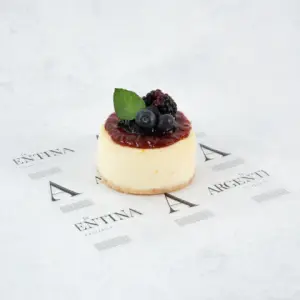 Porción de Cheesecake frutos rojos