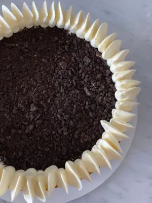 Cheesecake de oreo