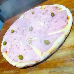 Con provolone y jamón