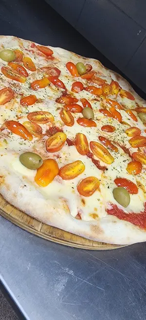 Pizza tomate cherryy