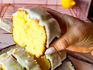 Budin De Limon Glaseado