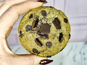Cookie rellena de nutella