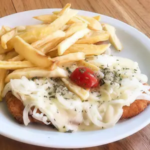 Milanesa a la Fugazzeta