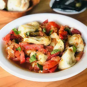 Sorrentinos de jamón y queso