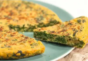 Tortilla de Espinaca