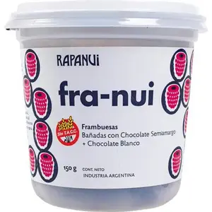 Frambuesas chocolate amargo