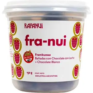 Frambuesas chocolate leche