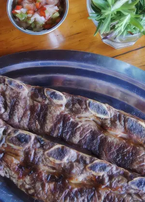 Asado de tira Banderita