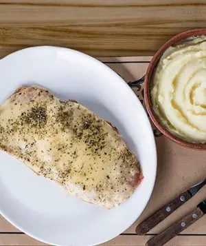 Milanesa napo c/ guarni