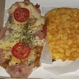 Milanesa Napolitana+Tortilla De Papas