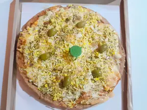 Pizza Integral + Muzzarella + Huevo
