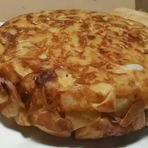 Tortilla de papas simple individual