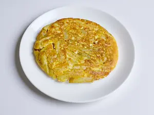 Tortilla de papa frita