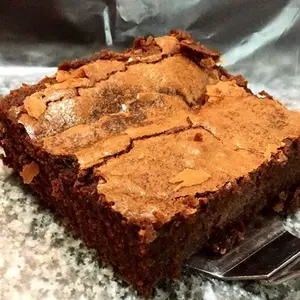 Cuadrado brownie de chocolate