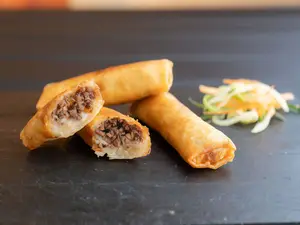 Harumaki de carne 4 unidades