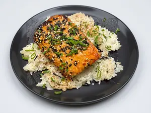 Salmón Teriyaki