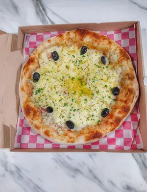 Pizza provolone