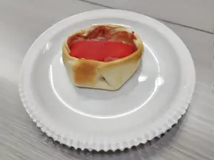 Jamón y morrón