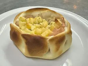 Jamón y provolone