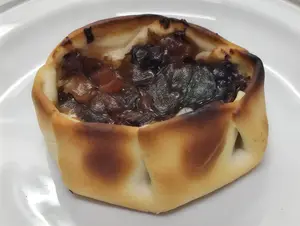Panceta y ciruela