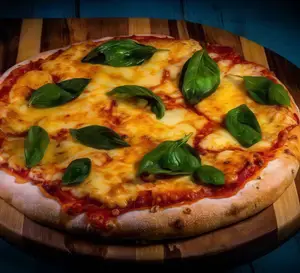 Pizza con tomate seco