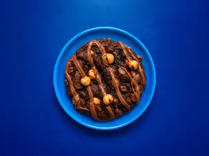 Cookie Nutella y avellanas