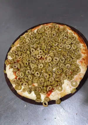 Pizza de aceitunas