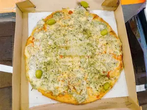 Pizza de roquefort