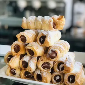 Cañoncito de dulce de leche