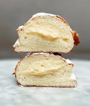 Corneto de Crema Pastelera