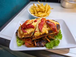 Lomo pan saborizado