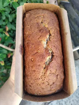 Budin De Banana Y Nuez