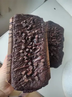 Budín de chocolate con chips
