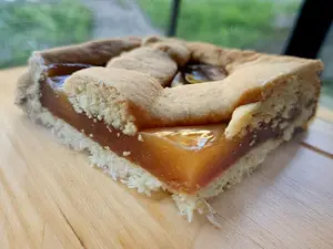 Cuadrado de frola de batata