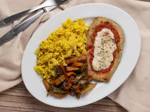 Milanesa de berenjena