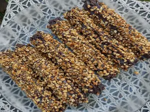 Churro rell ddl bañado choco con maní
