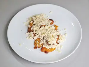 Tajadas con queso