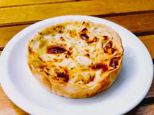 Tarteleta  CebollaYQueso