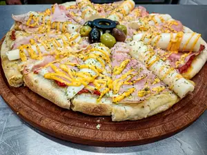 Palmitos con jamón