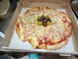 Provolone con jamón