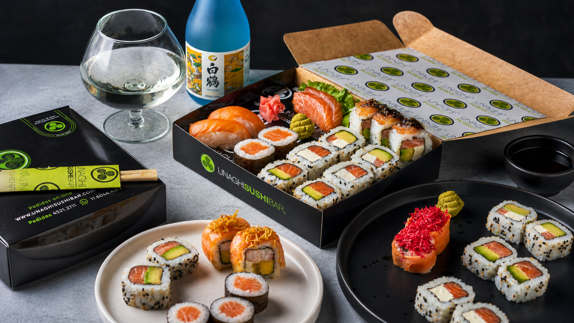 Portada de Unaghi Sushi Bar Urquiza