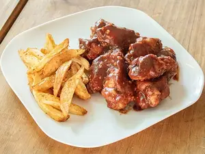 Alitas bbq