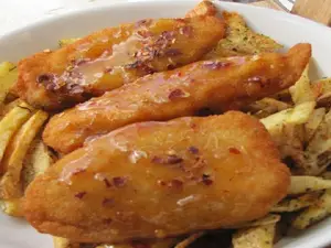 Pechurricas Pooh con papas fritas
